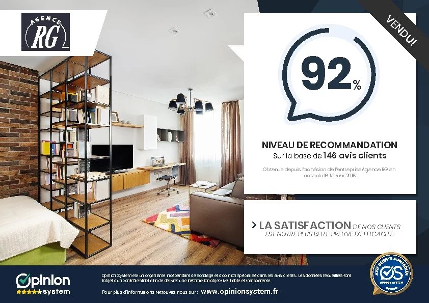 Appartement 2 pièces 54 m² - 2